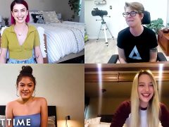 Gái Teen Xinh Đẹp Hệ Điều Hành Chơi Les