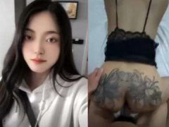 Em China Hiền Diệu Xăm Trổ Ngay Mông Cực Dâm Lồn